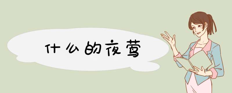 什么的夜莺,第1张 什么的夜莺,第1张