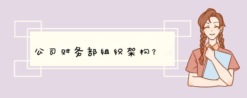 公司财务部组织架构?,第1张 公司财务部组织架构?,第1张