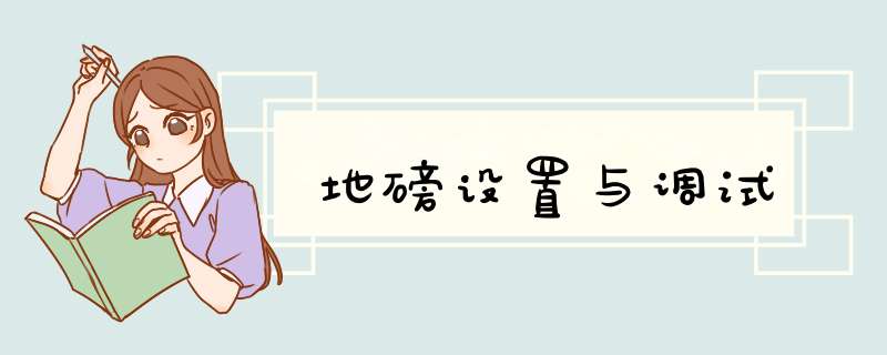 地磅设置与调试,第1张 地磅设置与调试,第1张