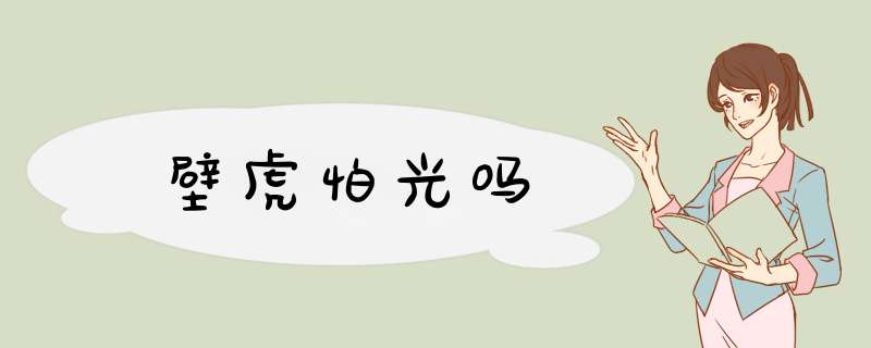 壁虎怕光吗,第1张