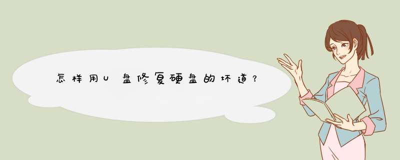怎样用U盘修复硬盘的坏道?,第1张 怎样用U盘修复硬盘的坏道?,第1张
