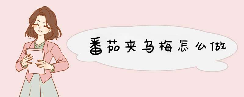 番茄夹乌梅怎么做,第1张