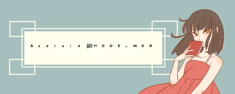 Android的MODE_WORLD_READABLE,第1张
