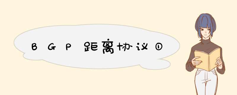 BGP距离协议①,第1张 BGP距离协议①,第1张