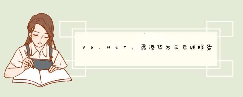V5.NET:香港华为云专线服务器;E5-2630v28G内存240G SSD5M带宽2IP,月付318元,第1张 V5.NET:香港华为云专线服务器;E5-2630v28G内存240G SSD5M带宽2IP,月付318元,第1张