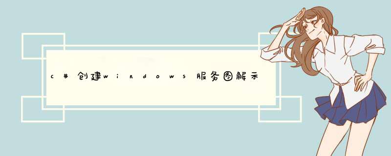 c#创建windows服务图解示例,第1张