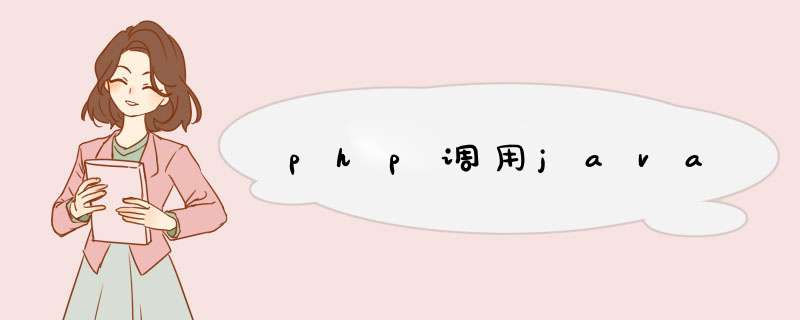 php调用java,第1张