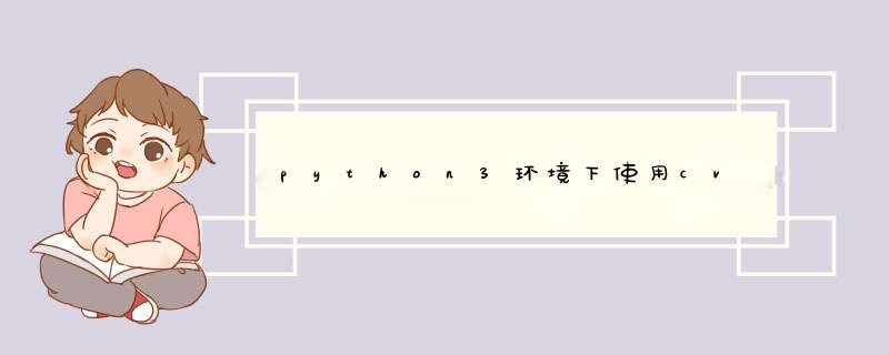 python3环境下使用cv,第1张