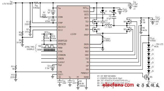 凌力尔特基于LT3791的升降压100W LED驱动方案,2_opt.jpeg,第3张