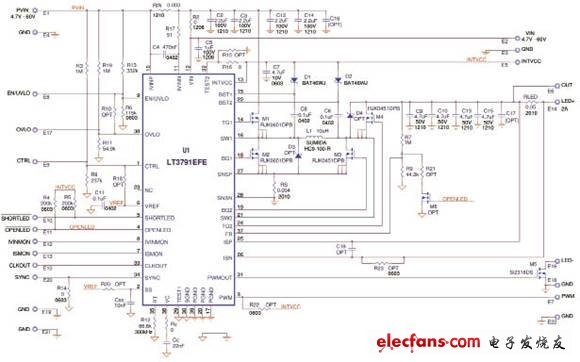 凌力尔特基于LT3791的升降压100W LED驱动方案,4_opt.jpeg,第5张