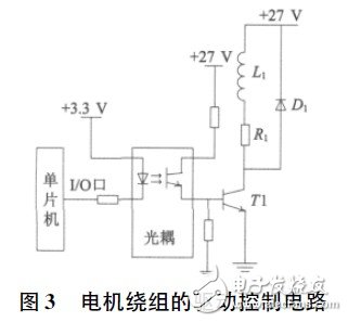 基于单片机C8051F020的数字多电机控制平台设计,第4张 基于单片机C8051F020的数字多电机控制平台设计,电机一相的控制电路,第4张