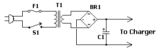汽车电池充电器电路 (Car Battery Charger,第3张 汽车电池充电器电路 (Car Battery Charger,第3张