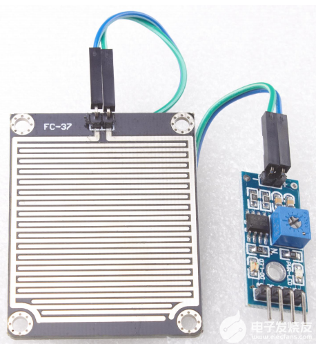 使用拓维Niobe开发板++雨滴传感器+电机模块模拟智能阳台设备,6,第7张