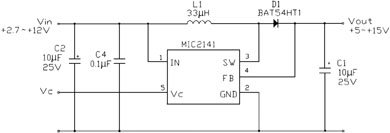 微功耗升压式开关电源MIC2141,第4张