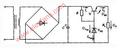 三极管串联稳压电路,第2张