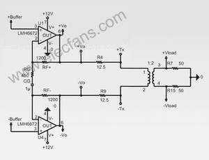 ADSL模拟前端中低噪声高速运算放大器的应用,第5张 ADSL模拟前端中低噪声高速运算放大器的应用,第5张