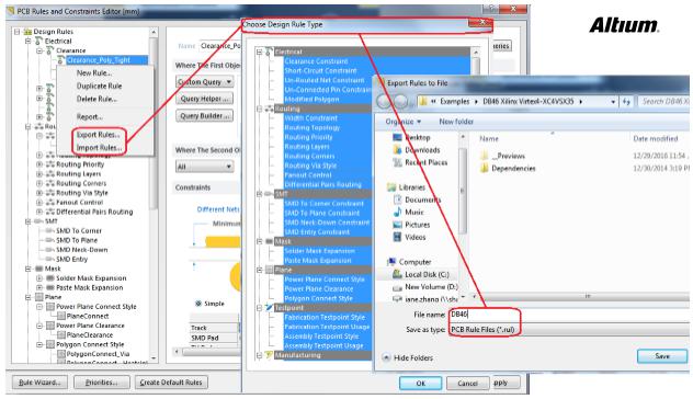 PCB设计:如何导入导出设计规则,第2张 PCB设计:如何导入导出设计规则,PCB设计:如何导入导出设计规则,第2张