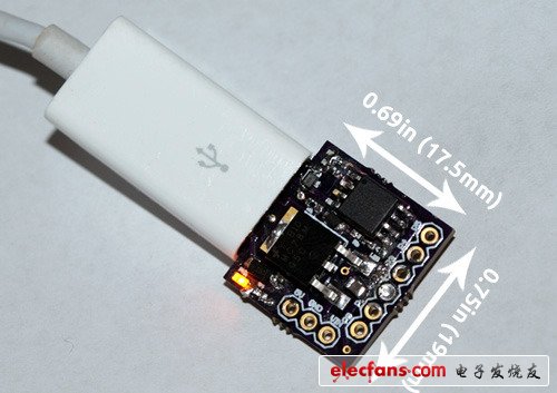最小的开发主板:Arduino通用开发主板,第3张