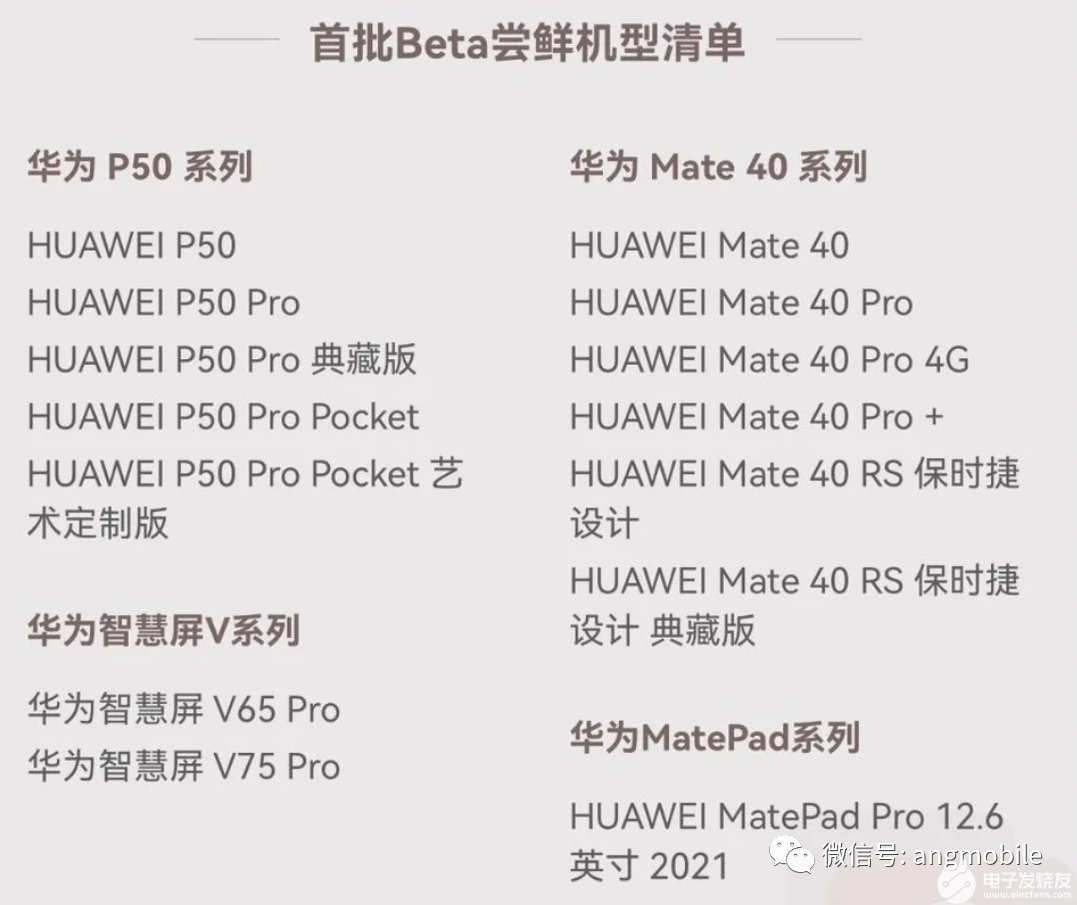 华为HarmonyOS 3升级名单公布 先一睹为快,第2张 华为HarmonyOS 3升级名单公布 先一睹为快,第2张