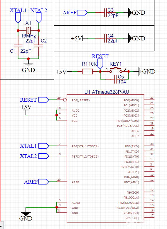 单片机最小系统的设计,第4张 单片机最小系统的设计,poYBAGMMf6yAVj37AAFHqtTiios294.png,第4张